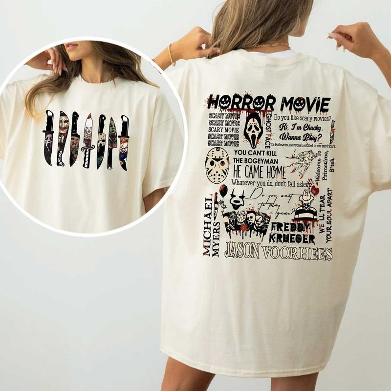 Horror shirt Hoodie, Sweatshirt | GrindPrints.com