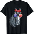 Horse 4th July Shirt Horse American Flag Made Usa T-Shirts, Hoodie, Sweatshirt