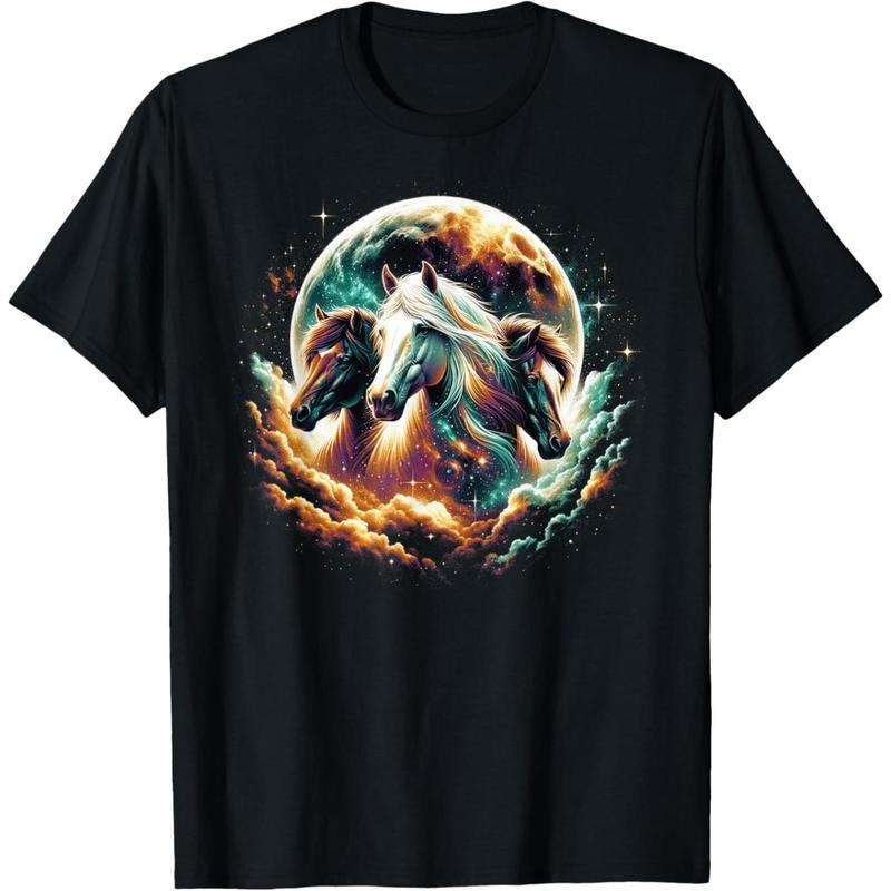 Horse Shirts Teen Horses Moon Made Usa T-Shirts, Hoodie, Sweatshirt