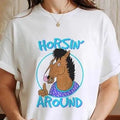 Horseman Lovers Movie Tshirt Horsin' Around Classic T Shirt Summer Tee Hoodie, Sweatshirt | GrindPrints.com