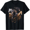 Horses Collage Horse Lover Graphic for Men Women Boys Girls T-Shirt made in usa Hoodie, Sweatshirt | GrindPrints.com