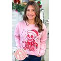 Hot Cocoa Christmas Skeleton Graphic Sweatshirt T-Shirts, Hoodie | GrindPrints.com
