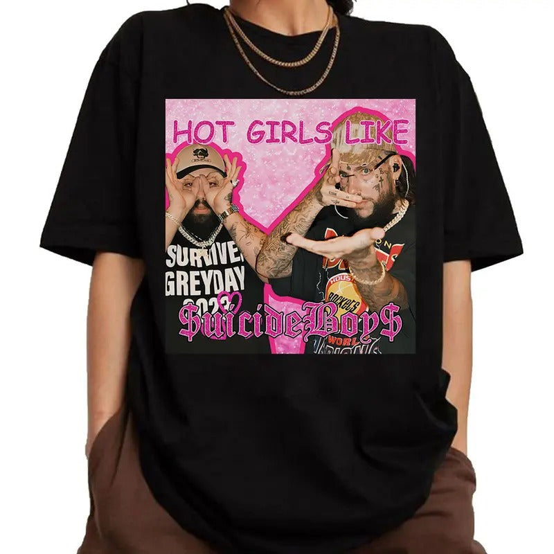 Hot Girls Like $Boy Shirt Hoodie, Sweatshirt | GrindPrints.com