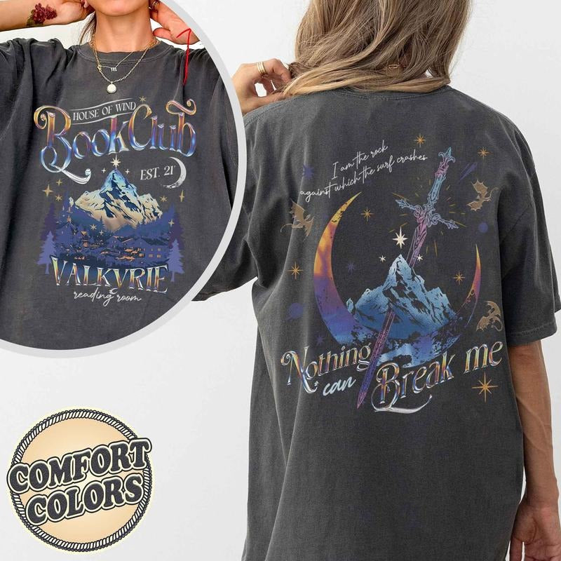 House Of Wind Book Club Comfort Colors Shirt, Sarah J Maas Shirt, Night Court Shirt, Acotar Velaris, Throne Of Glass...
