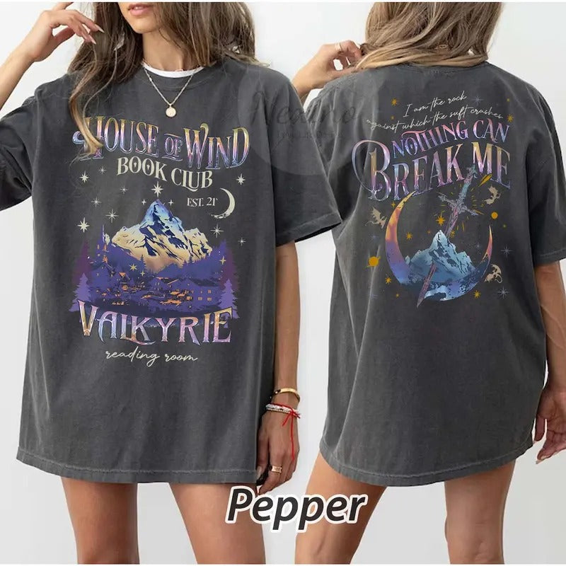 House Of Wind Book Club Shirt, Sarah J Maas Shirt, Night Court Shirt, Acotar Velaris, Throne Of Glass Shirt, Book Club...