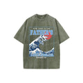 How Deep Is The Father's Love For Us Christian Washed Comfy T-Shirt Pure Cotton Fabric Casual Streetstyle Crew Neck Short...