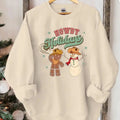 Howdy Christmas Sweatshirt, Western Xmas Shirt, Gingerbread Western Christmas Shirt, Cowgirl Xmas Sweater, Christmas...
