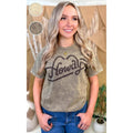 Howdy Mineral Washed Graphic T-Shirt Hoodie, Sweatshirt | GrindPrints.com
