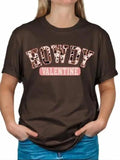 Howdy Valentine Cowprint T-shirt Hoodie, Sweatshirt | GrindPrints.com