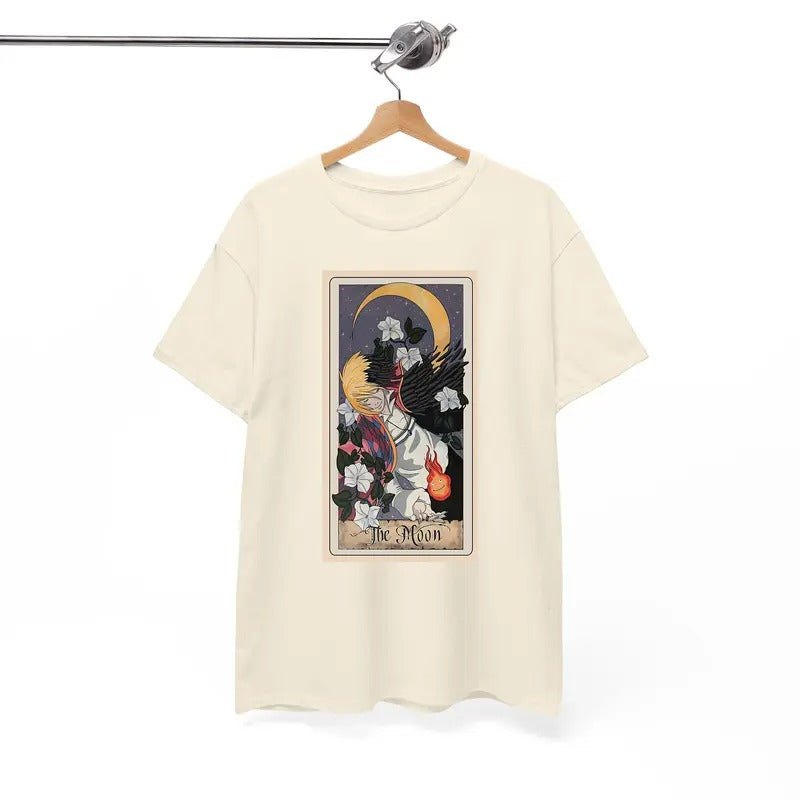 Howl Tarot Card Tshirt, Howls Moving Castle Tshirt, Howl And Sophie, Calcifer, Anime Hoodie, Sweatshirt | GrindPrints.com