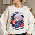 Howl's Moving Castle A heart's A Heavy Burden Inspired Characters Anime Lovers Shirt Crewneck Hoodie, Manga Shirt Sweatshirt