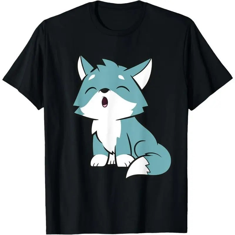 Howling Wolf T-Shirt Made in USA Hoodie, Sweatshirt | GrindPrints.com