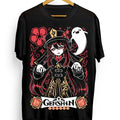 Hu Tao T-Shirt S-4XL Genshin Impact gorou,Anime,Manga,Graphic Tee Tshirt S-4XL Hoodie, Sweatshirt | GrindPrints.com