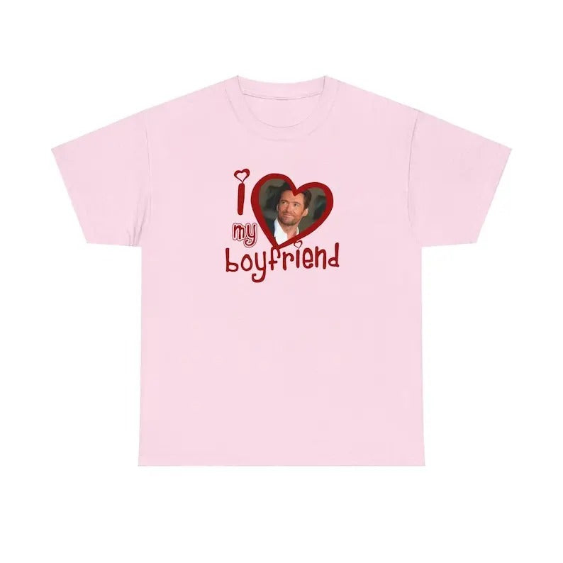 Hugh Jackman Boyfriend shirt, Gift Present, Gift For Him, Gift For Her, I love T-Shirt, I heart shirt, Love Shirt, Unisex...