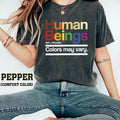 Human Beings 100% Organic Colors May Vary Shirt, Human Beings Shirt, LGBT Rainbow Shirt, Pride Tee, Equality Shirt, Human...