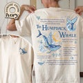 Humpback Whale Shirt, Marine Biologist Whale Shirt, Unique Humpback Whale Gift, Ocean Animals Humpback Whales, Marine...
