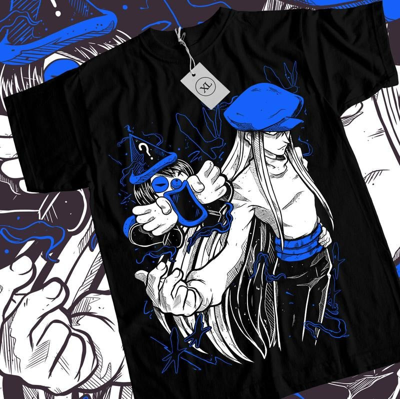 Hunter X Hunter Kite T-Shirt S-4XL Anime Manga HxH Black T-Shirt S-4XL,All Size Hoodie, Sweatshirt | GrindPrints.com