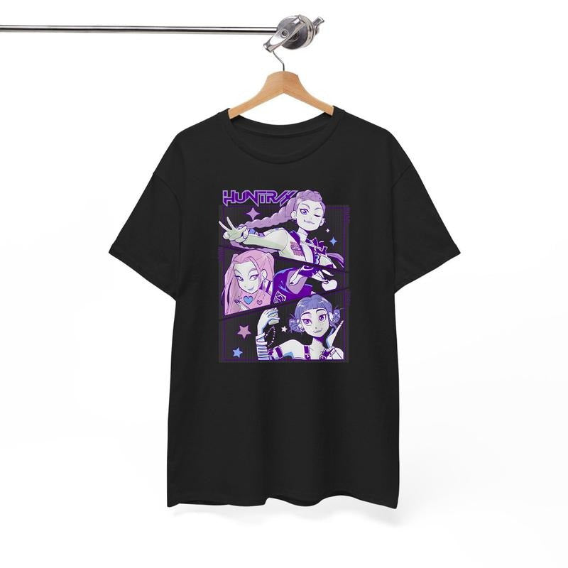 Huntrix Kpop Demon Hunters Shirt K Pop Music Shirt Hunters Fans K Pop Music Fans Anime T-Shirts, Hoodie, Sweatshirt