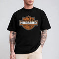 Husband Gift from Wife Motorcycle New Husband Birthday Gift for Him Best Husband T-Shirt Hoodie, Sweatshirt | GrindPrints.com