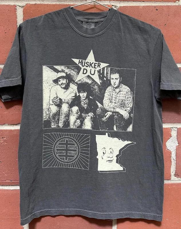 Husker Du Fan Art T-shirt Hoodie, Sweatshirt | GrindPrints.com