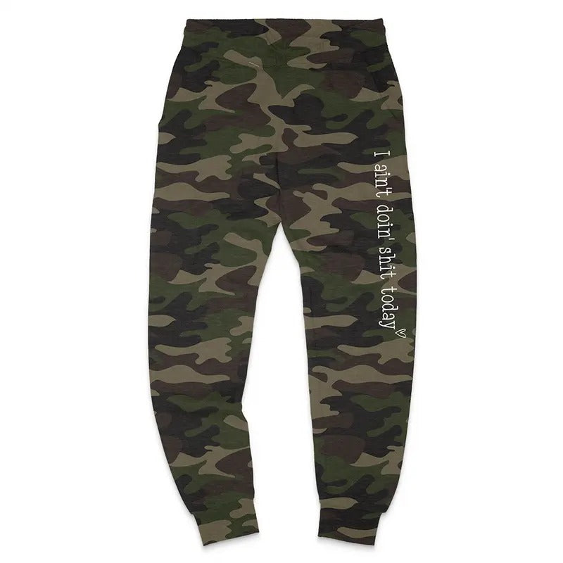 I Ain't Doin' Shit Today Joggers T-Shirts, Hoodie, Sweatshirt | GrindPrints.com