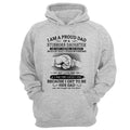 I Am A Proud Dad Of A Stubborn Daughter Shirt, Perfect Gift For Dad, Father's Day Gift. Father Hoodie, Dad Of Girl...