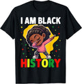 I Am Black History Girls Women Black History Month T-Shirt | Unisex cotton tee Gifts, Crewneck Hoodie, Sweatshirt