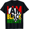 I Am Black History Month African American Pride Celebration Cotton T-Shirts, Hoodie, Sweatshirt