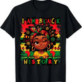I Am Black History Month Black Melanin Girls T-Shirt | Unisex cotton tee Gifts, Crewneck Hoodie, Sweatshirt | GrindPrints.com