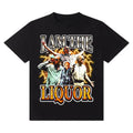 I Am the Liquor T-Shirt! Cotton Casual Crew Neck Slim-fitting Plain Floral Striped Black Menswear Stylish   3000 BC...