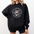I Believe in Holding Grudges I'll Heal in Hell Hoodie, Sarcastic Sugar Skull Graphic Hoodies, Funny Saying Hoodie,...