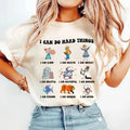 I Can Do Hard Things Shirt, Book Lover Shirt, I Still Read Children's Books Shirt, Funny Teacher Shirt, Kindergarten...