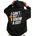 I Can't But I Know A Guy, Funny Christian Hoodie Casual Street Style Fleece Fabric Pullover Sweatshirt for Women for Men,...