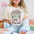 I Closed My Book To Be Here DTF Transfers - THIS IS NOT A SHIRT Hoodie, Sweatshirt | GrindPrints.com