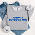 I Didn't Vote For Him Sweatshirt- Tshirt-Hoodie, Election 2024 Shirt, For Men, For Women | GrindPrints.com