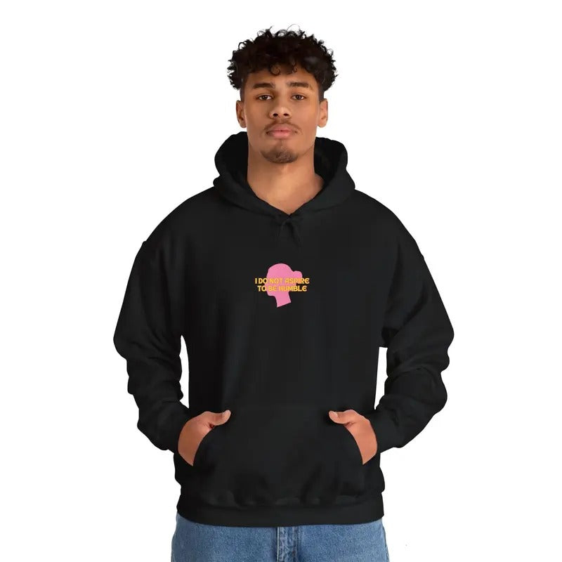 I Do Not Aspire to be Humble Hoodie Sweatshirt - Kamala Harris T-Shirts | GrindPrints.com