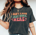 I Don't Know I Just Work Here t-Shirt, Sarcasm Quote Shirt, Comical Saying, Humorous Sayings, Humorous Gifts Hoodie,...