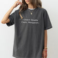 I Don't Really Care Comfort Colors Shirt, Minimalist Conservative Tee, Meme T-shirt, Funny Slogan Gift, Aesthetic...
