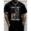 I Don't Run I Reload Gun American Flag Patriots T-Shirt Made In USA Hoodie, Sweatshirt | GrindPrints.com