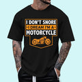 I Don'T Snore I Dream I'M Motorcycle Snoring Biker Shirt Cotton 100% Top Trending T-Shirts, Hoodie, Sweatshirt