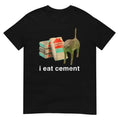 I Eat Cement Cursed Cat Shirt made in usa Hoodie, Sweatshirt | GrindPrints.com