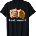 I Eat Cement Funny Cursed Chicken Nugget Meme T-Shirt Hoodie, Sweatshirt | GrindPrints.com