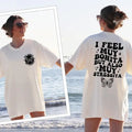 I Feel Muy Bonita But Also Muy Stressita Sweatshirt, Hispanic Language Shirt, Funny Mexican American Saying Tee, Latina...