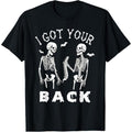 I Got Your Back Funny Skeleton Skull Tee Sarcastic Halloween T-Shirt made in usa Hoodie, Sweatshirt | GrindPrints.com