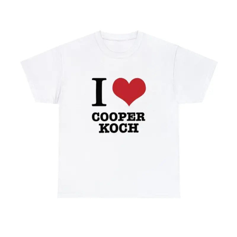 I HEART COOPER KOCH T shirt, I love Cooper Koch shirt Hoodie, Sweatshirt | GrindPrints.com