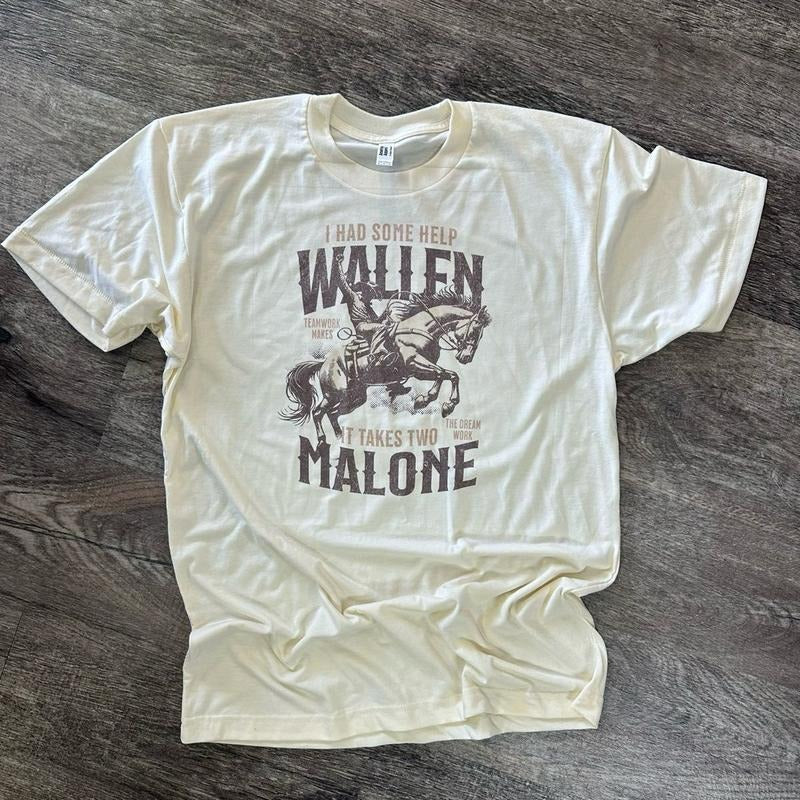 I Had Some Help Tee - Country Music Shirt Hoodie, Sweatshirt | GrindPrints.com
