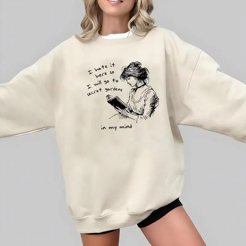 I Hate It Here, The Vintage Department, Anthology Vibe Sweatshirt, Hoodie, T Shirt | GrindPrints.com