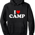 I Heart Camp - I Love Camp Hoodie | Unisex Hooded Sweatshirt T-Shirts | GrindPrints.com