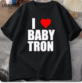 I LOVE BABYTRON T Shirt Men Rapper T-Shirt Shittyboyz Streetwear Harajuku Cotton Unisex Casual Short Sleeve Tee...