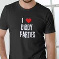 I LOVE DIDDY PARTIES T Shirt, Unisex, Cotton Hoodie, Sweatshirt | GrindPrints.com